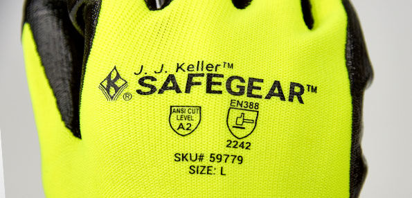 JJ Keller SAFEGEAR Hand Protection ANSI/ISEA 105 ANSI PPE Standards