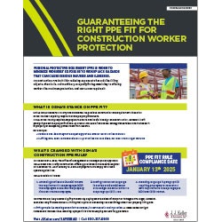 Proper Fit PPE Compliance Brief