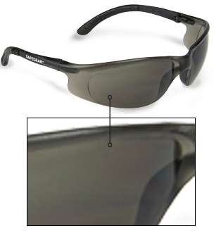 J.J Keller SAFEGEAR Smoke Lens Safety Glasses