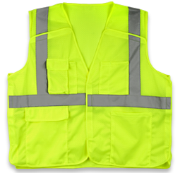 J.J. Keller SAFEGEAR Type R Class 2 Yellow Vests