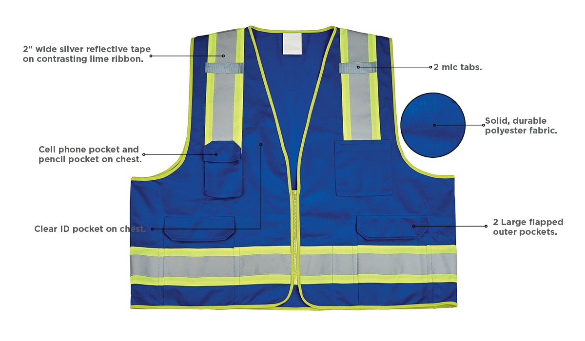 NON-CERTIFIED BLUE VEST