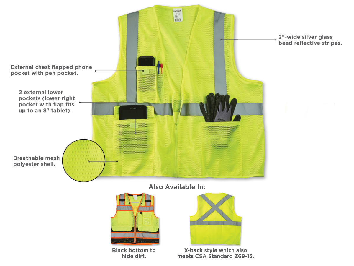 TYPE R | CLASS 2 HI-VIS VEST