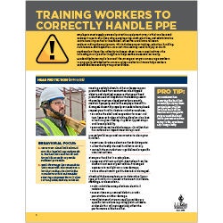 Training Your Workers with PPE Compliance Brief