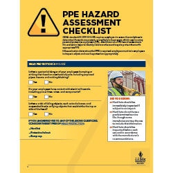PPE Hazard Assessment Checklist
